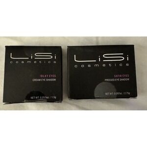 LiSi Cosmetics Silky Eyes Quartz & Satin Eyes Chilli Powder Duo Y2K Makeup NIB